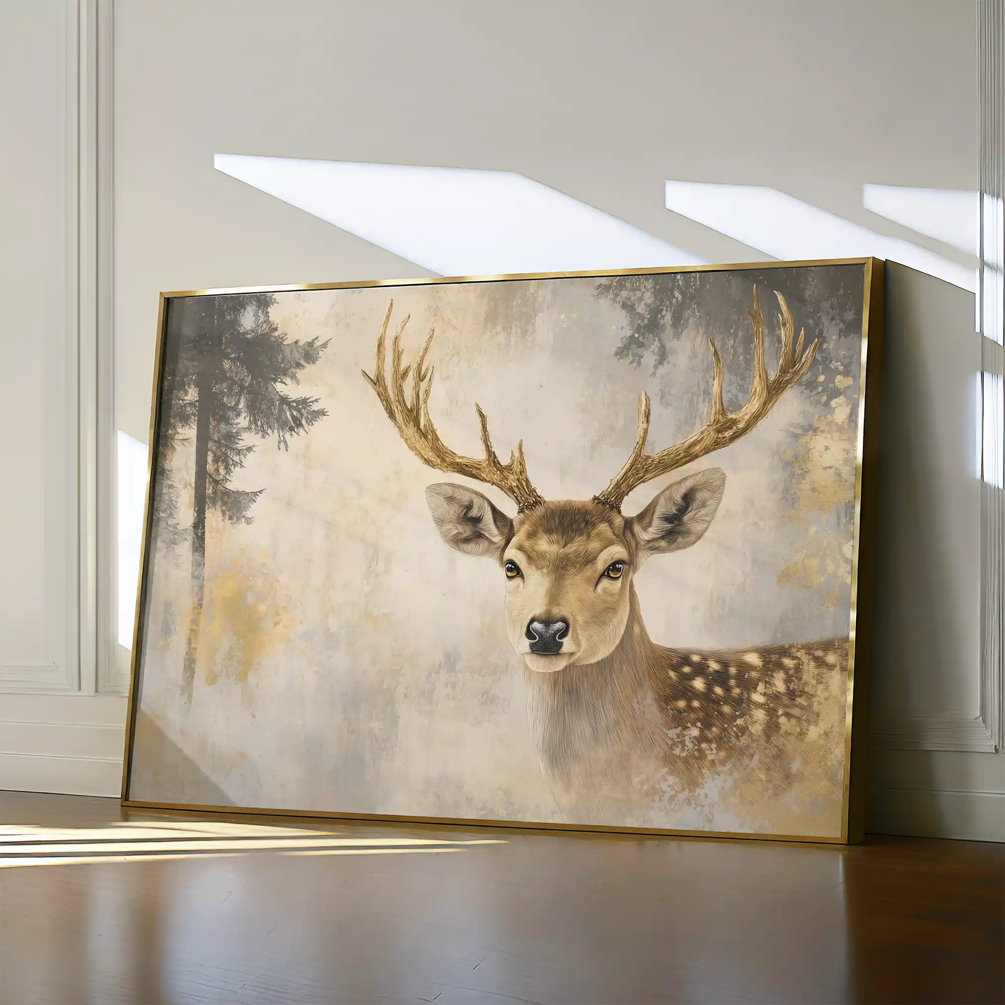 Animals 109 Canvas Art 90 x 60 cm / Stretched on hidden frame