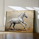 Horses 109 Canvas Art 90 x 60 cm / Stretched on hidden frame