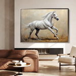 Horses 109 Canvas Art 90 x 60 cm / Stretched on hidden frame