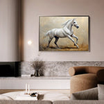 Horses 109 Canvas Art 90 x 60 cm / Stretched on hidden frame
