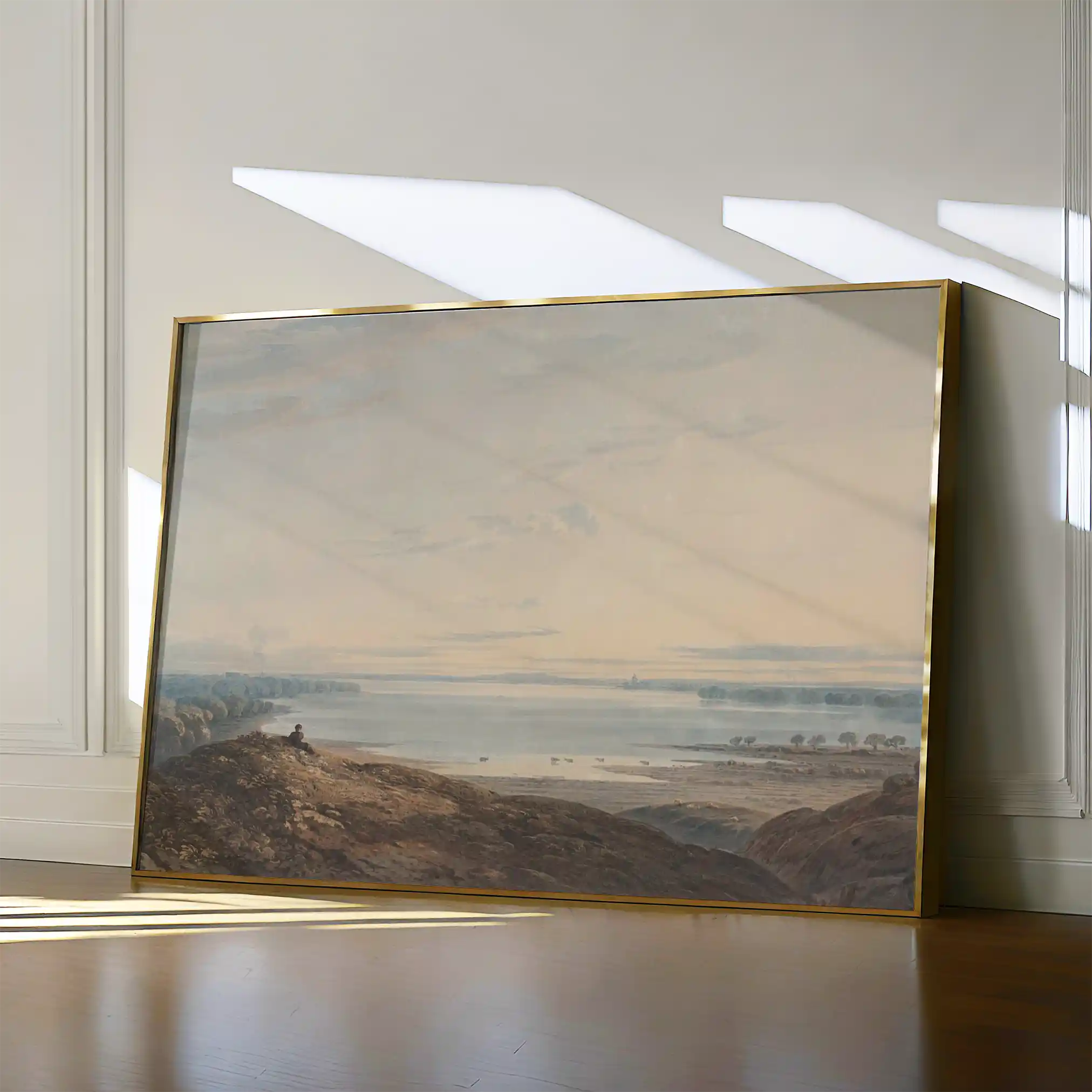 Landscape 109 Canvas Art 90 x 60 cm / Stretched on hidden frame