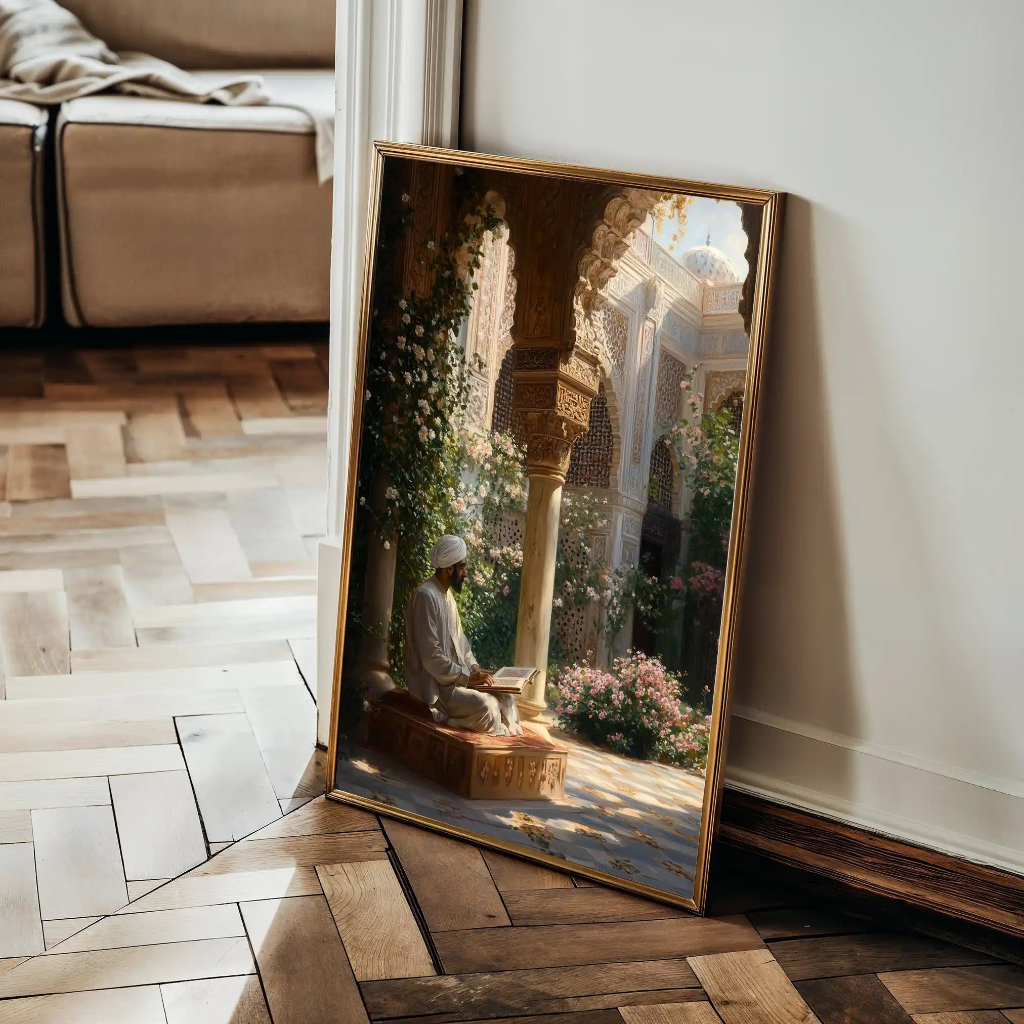 Orientalist 109 Canvas Art 90 x 60 cm / Stretched on hidden frame