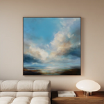 Abstract 1090 Canvas Art 60 x 60 cm / Stretched on hidden frame