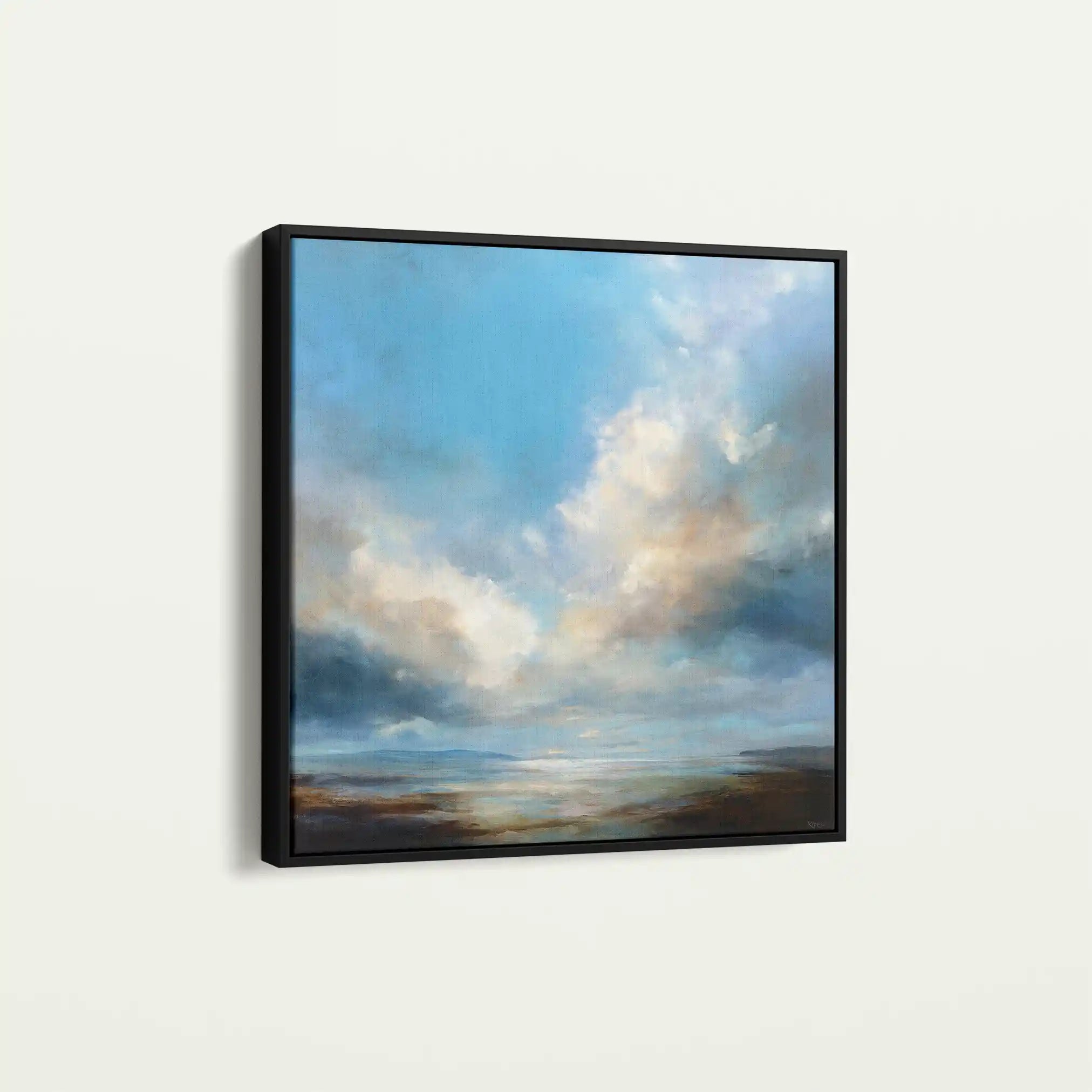 Abstract 1090 Canvas Art 60 x 60 cm / Stretched on hidden frame