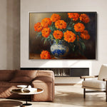 Floral Canvas Wall Art WAD1090-F 90 x 60 cm / Stretched on hidden frame