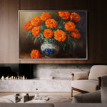 Floral Canvas Wall Art WAD1090-F 90 x 60 cm / Stretched on hidden frame