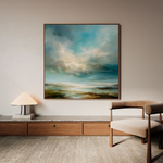 Abstract 1092 Canvas Art 60 x 60 cm / Stretched on hidden frame