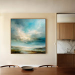 Abstract 1092 Canvas Art 60 x 60 cm / Stretched on hidden frame