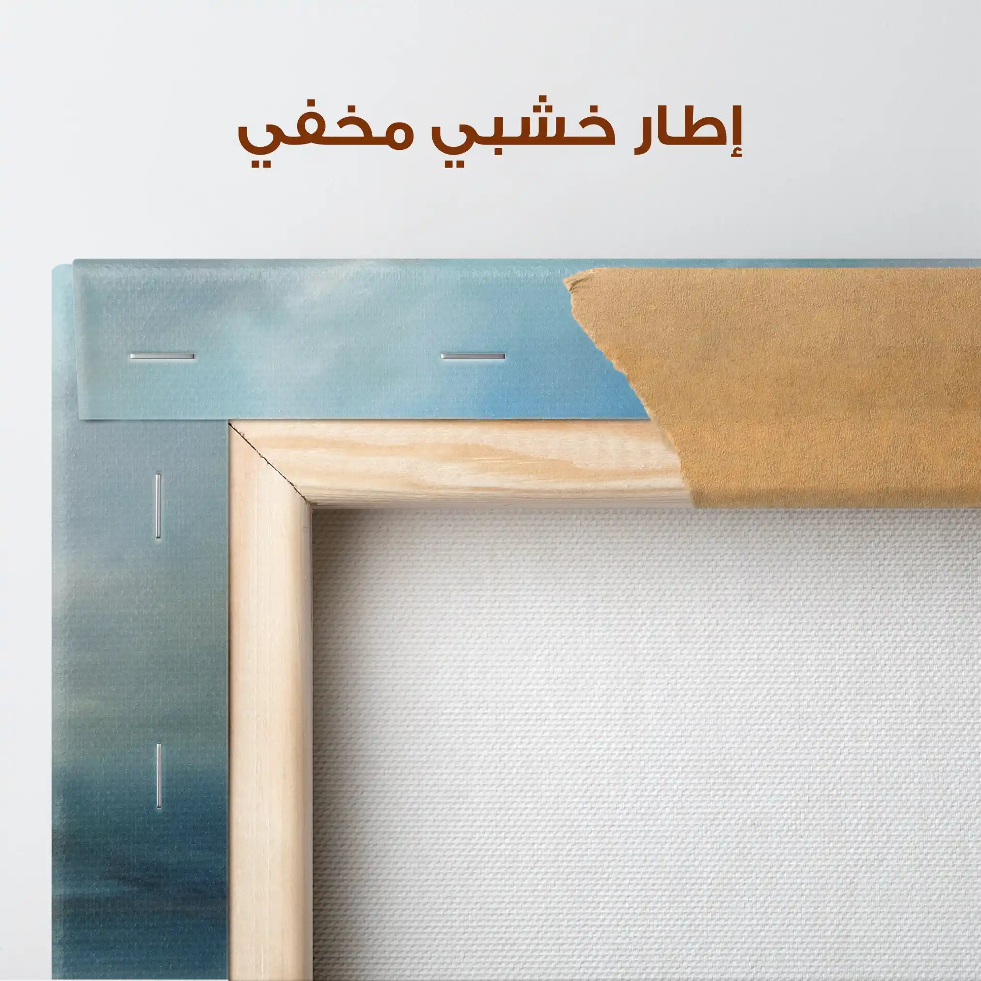 Abstract 1092 Canvas Art 60 x 60 cm / Stretched on hidden frame