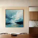 Abstract 1094 Canvas Art 60 x 60 cm / Stretched on hidden frame