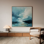 Abstract 1094 Canvas Art 60 x 60 cm / Stretched on hidden frame