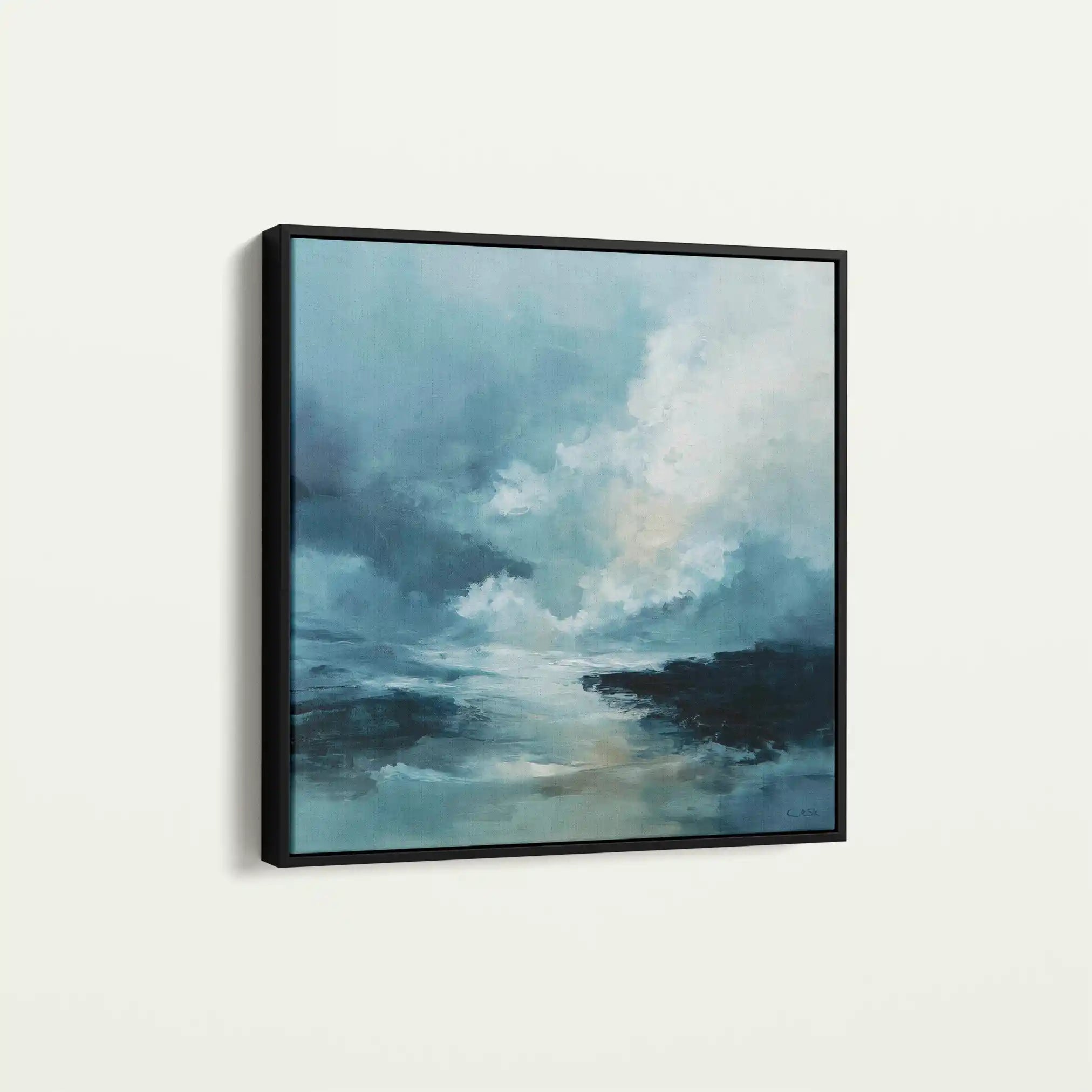 Abstract 1094 Canvas Art 60 x 60 cm / Stretched on hidden frame