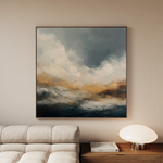 Abstract 1096 Canvas Art 60 x 60 cm / Stretched on hidden frame