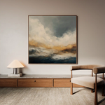 Abstract 1096 Canvas Art 60 x 60 cm / Stretched on hidden frame