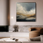Abstract 1096 Canvas Art 60 x 60 cm / Stretched on hidden frame
