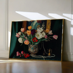 Floral Canvas Wall Art WAD1096-F 90 x 60 cm / Stretched on hidden frame