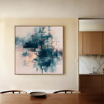 Abstract 1098 Canvas Art 60 x 60 cm / Stretched on hidden frame