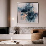 Abstract 1098 Canvas Art 60 x 60 cm / Stretched on hidden frame