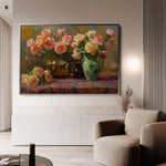 Floral Canvas Wall Art WAD1098-F 90 x 60 cm / Stretched on hidden frame
