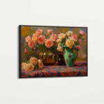 Floral Canvas Wall Art WAD1098-F 90 x 60 cm / Stretched on hidden frame