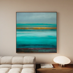 Abstract 1099 Canvas Art 60 x 60 cm / Stretched on hidden frame