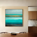 Abstract 1099 Canvas Art 60 x 60 cm / Stretched on hidden frame