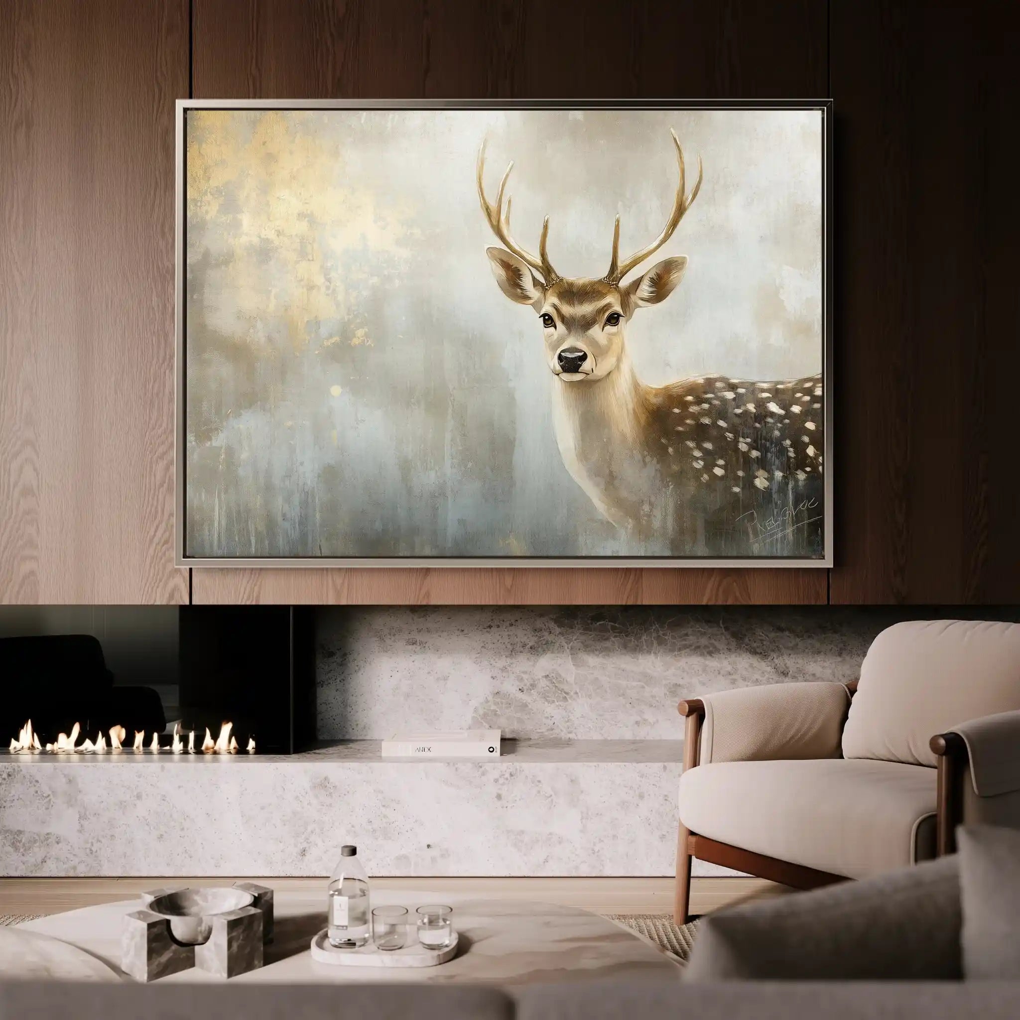 Animals 110 Canvas Art 90 x 60 cm / Stretched on hidden frame