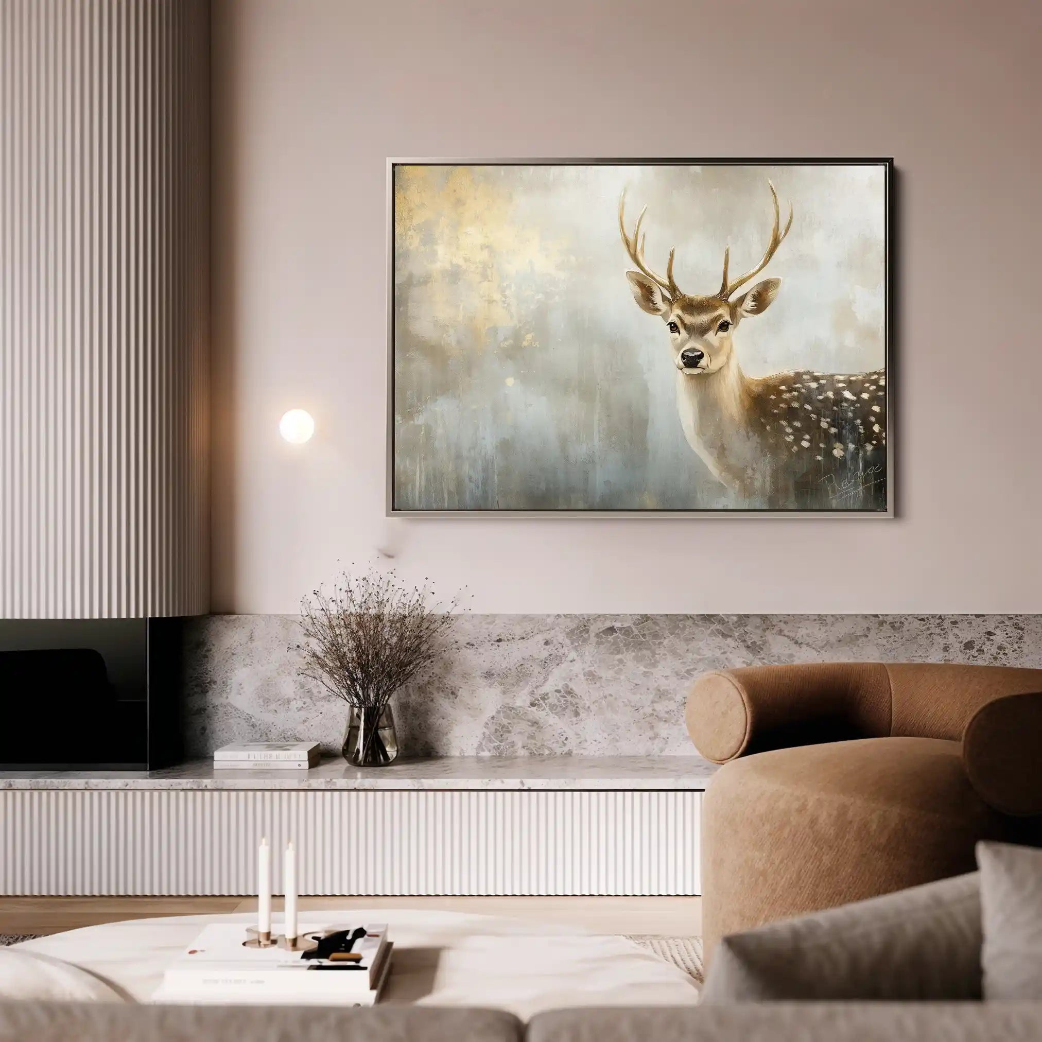 Animals 110 Canvas Art 90 x 60 cm / Stretched on hidden frame