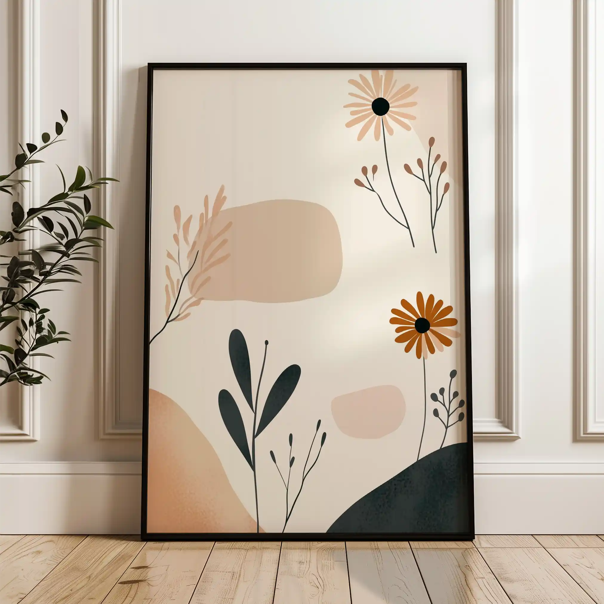 Boho 110 Canvas Art 90 x 60 cm / Stretched on hidden frame