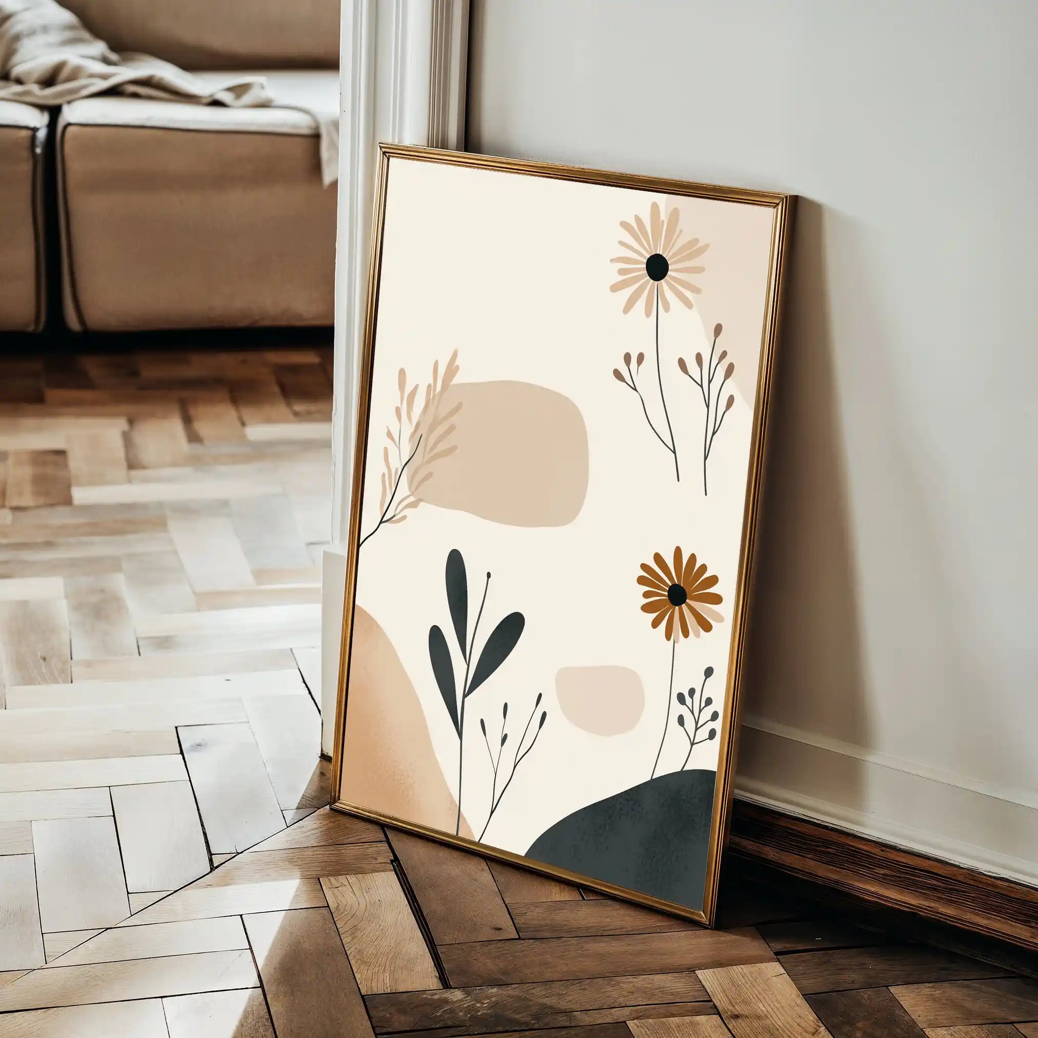 Boho 110 Canvas Art 90 x 60 cm / Stretched on hidden frame