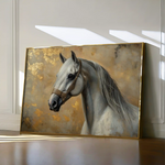 Horses 110 Canvas Art 90 x 60 cm / Stretched on hidden frame