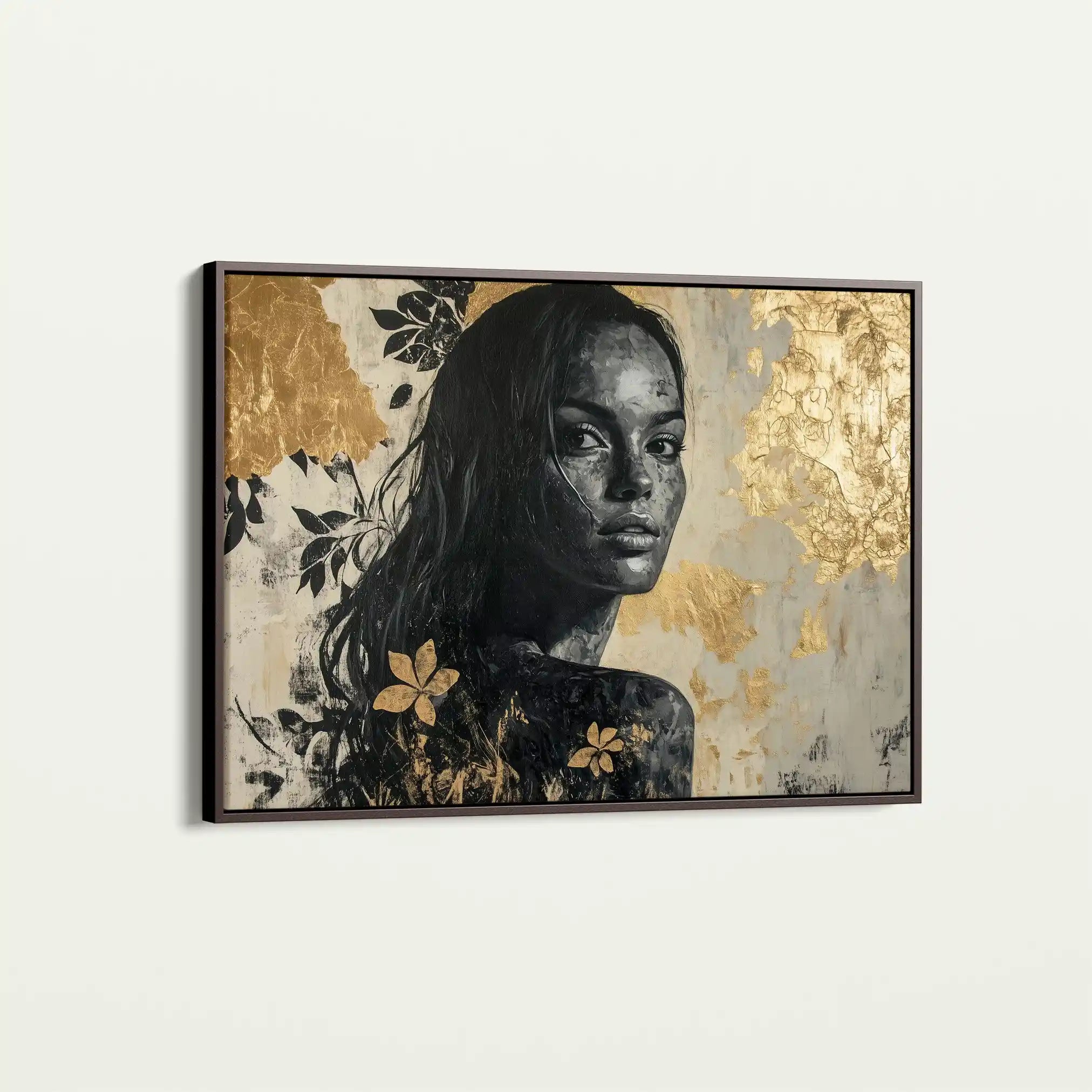 Portrait 110 Canvas Art 90 x 60 cm / Stretched on hidden frame