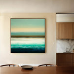 Abstract 1100 Canvas Art 60 x 60 cm / Stretched on hidden frame