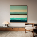 Abstract 1100 Canvas Art 60 x 60 cm / Stretched on hidden frame