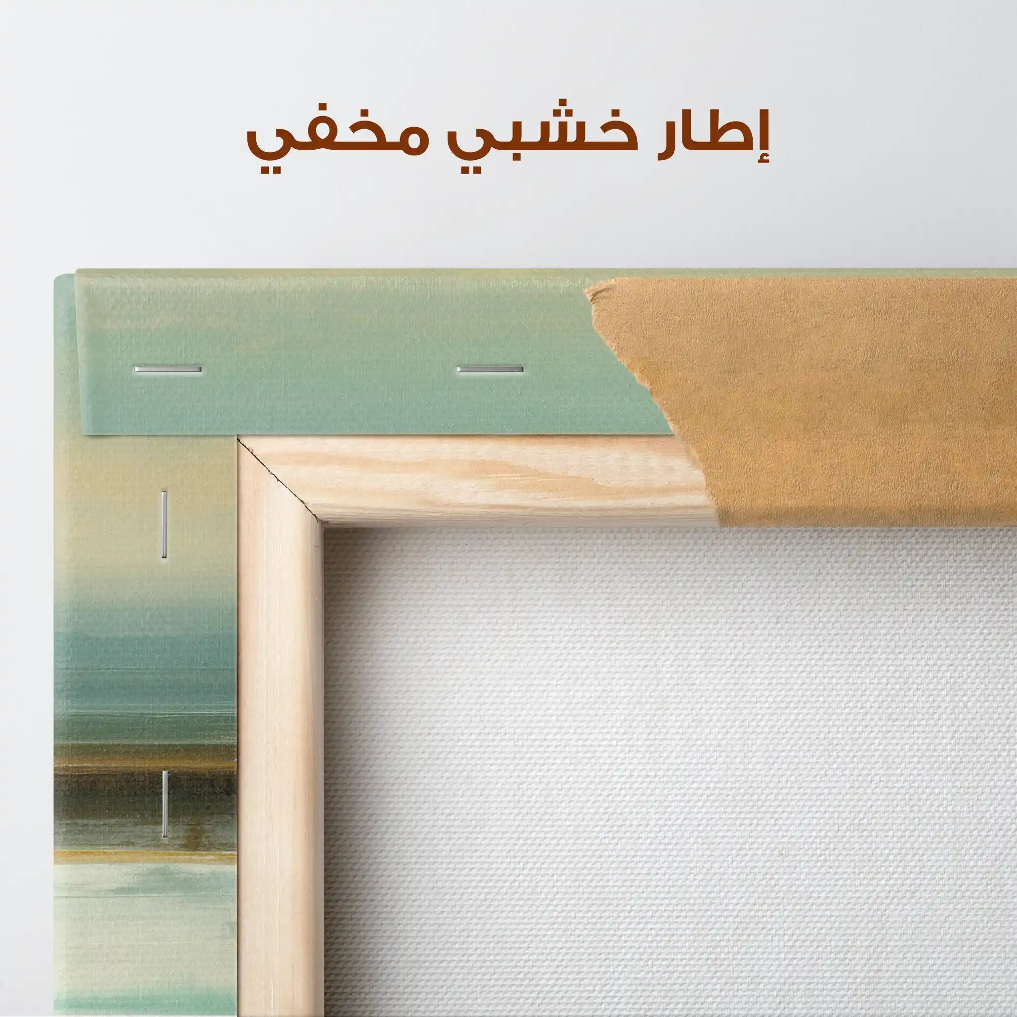 Abstract 1100 Canvas Art 60 x 60 cm / Stretched on hidden frame