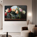 Floral Canvas Wall Art WAD1100-F 90 x 60 cm / Stretched on hidden frame