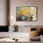 Floral Canvas Wall Art WAD1101-F 90 x 60 cm / Stretched on hidden frame