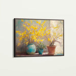 Floral Canvas Wall Art WAD1101-F 90 x 60 cm / Stretched on hidden frame