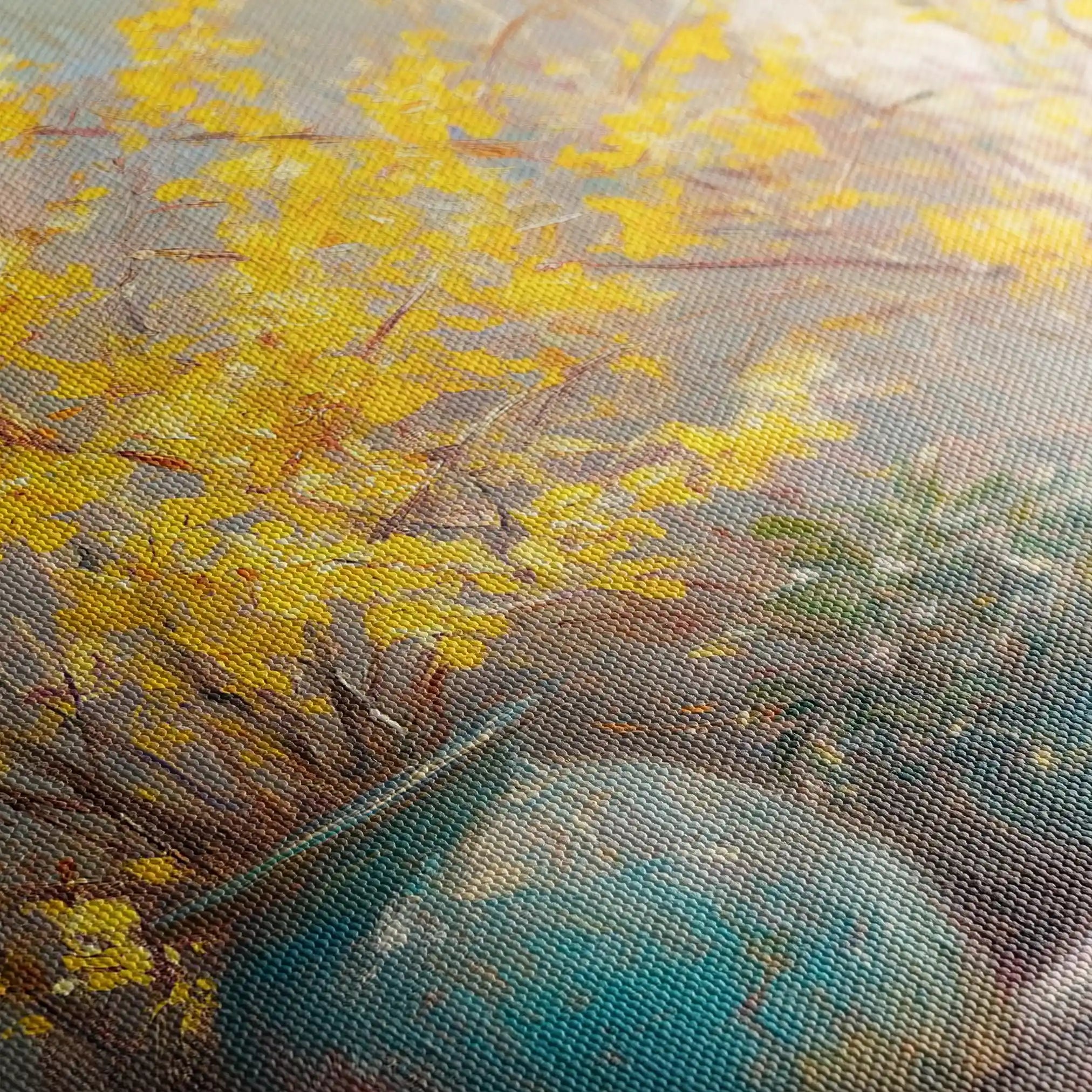 Floral Canvas Wall Art WAD1101-F 90 x 60 cm / Stretched on hidden frame