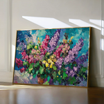 Floral Canvas Wall Art WAD1102-F 90 x 60 cm / Stretched on hidden frame