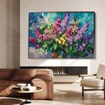 Floral Canvas Wall Art WAD1102-F 90 x 60 cm / Stretched on hidden frame
