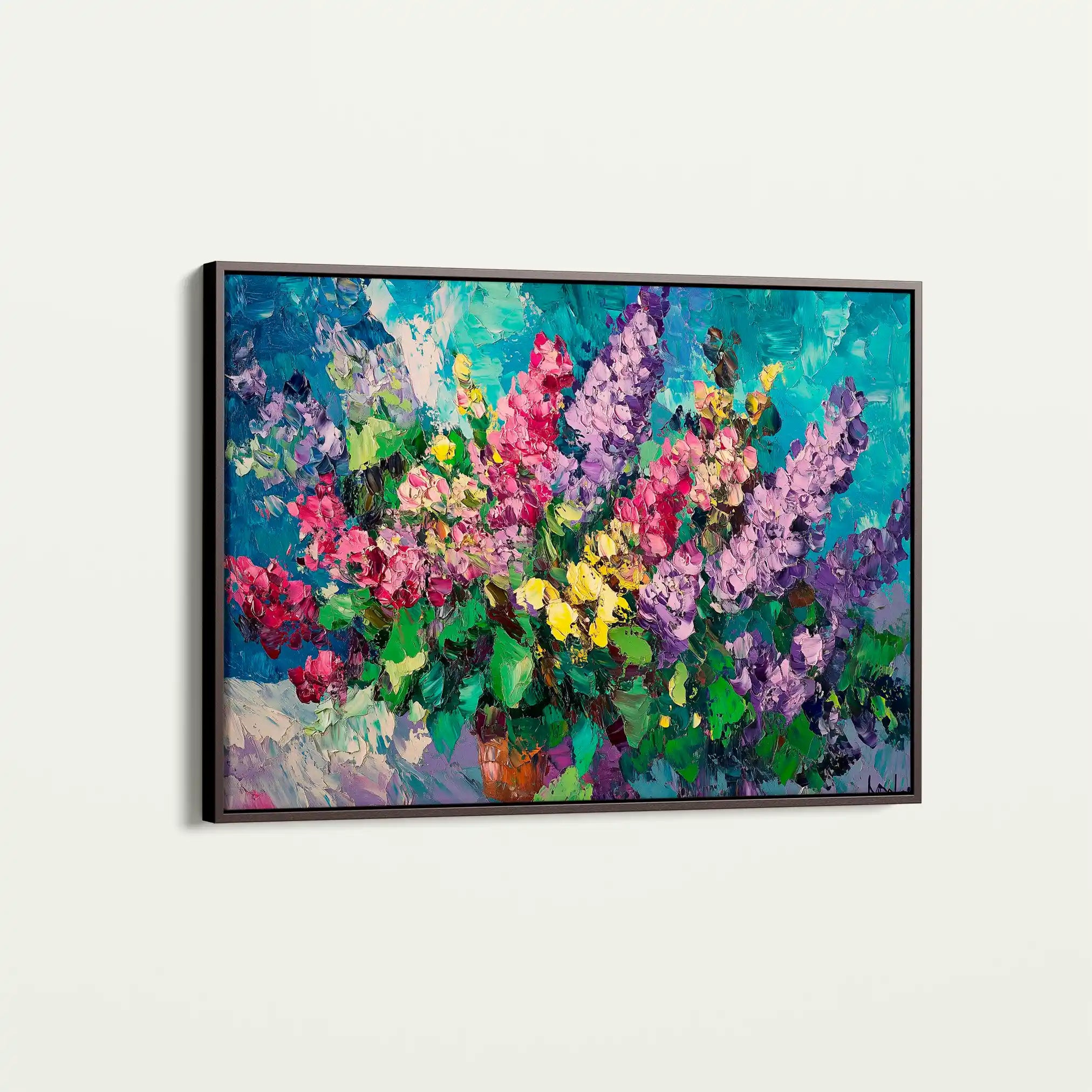 Floral Canvas Wall Art WAD1102-F 90 x 60 cm / Stretched on hidden frame