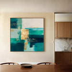 Abstract 1103 Canvas Art 60 x 60 cm / Stretched on hidden frame
