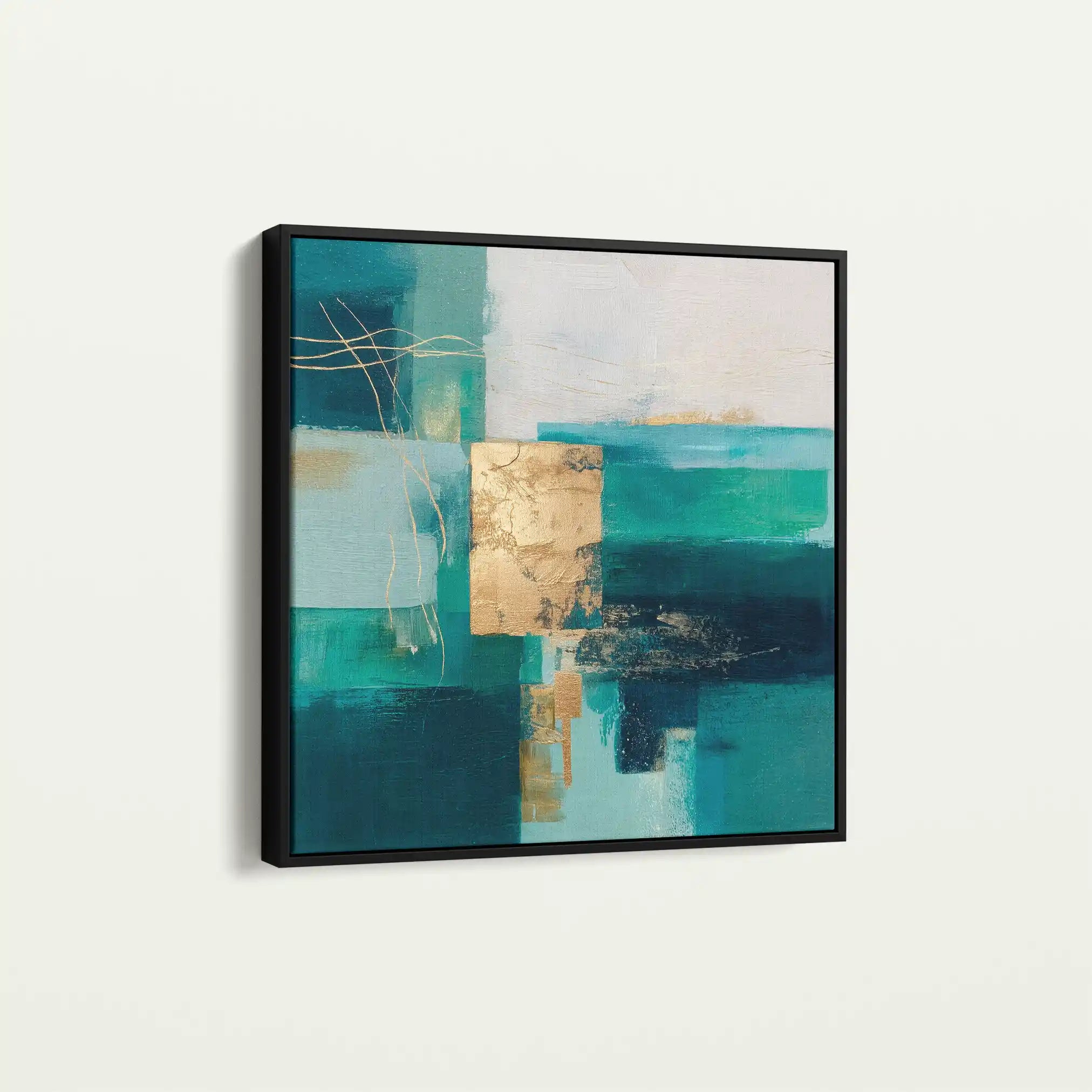 Abstract 1103 Canvas Art 60 x 60 cm / Stretched on hidden frame