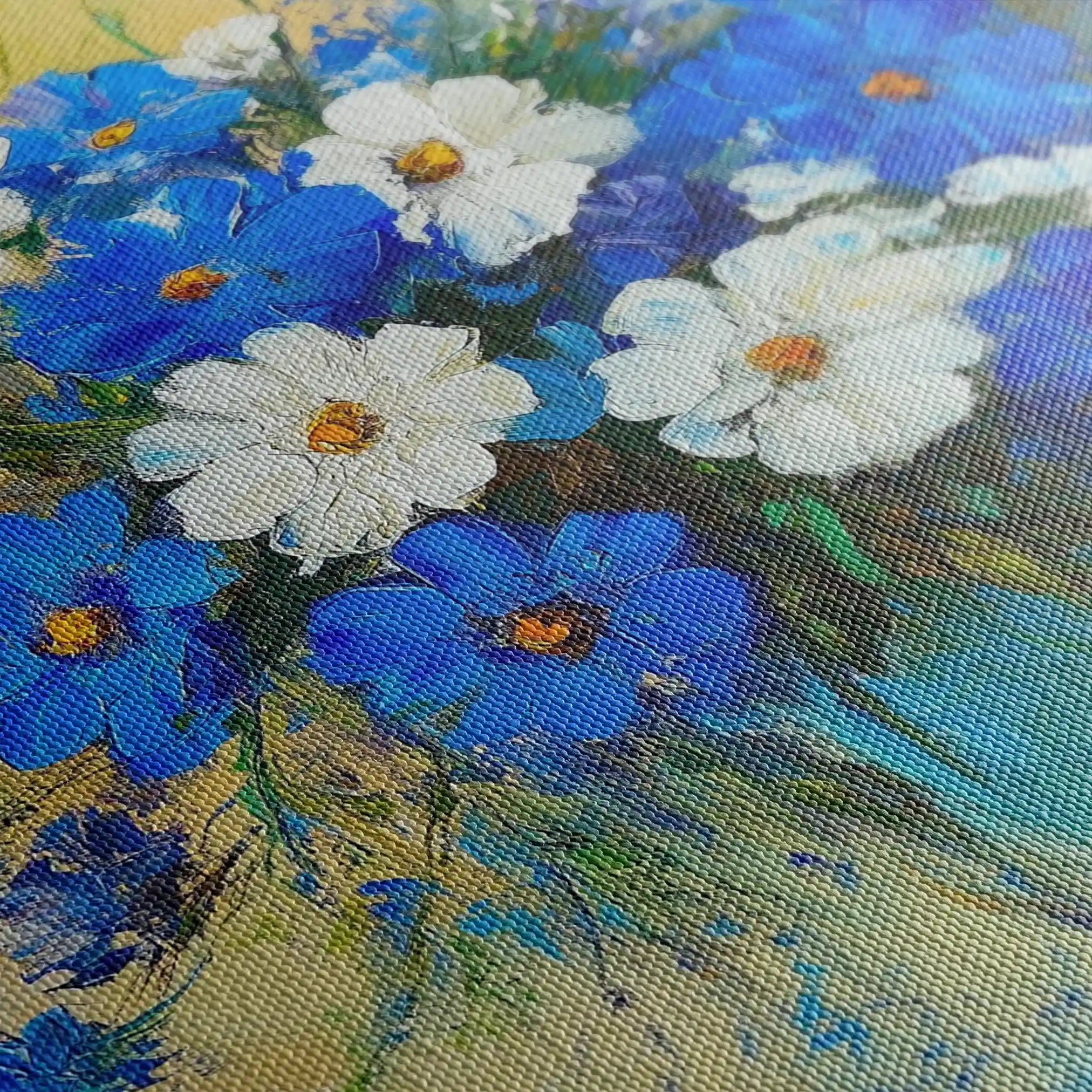 Floral Canvas Wall Art WAD1104-F 90 x 60 cm / Stretched on hidden frame