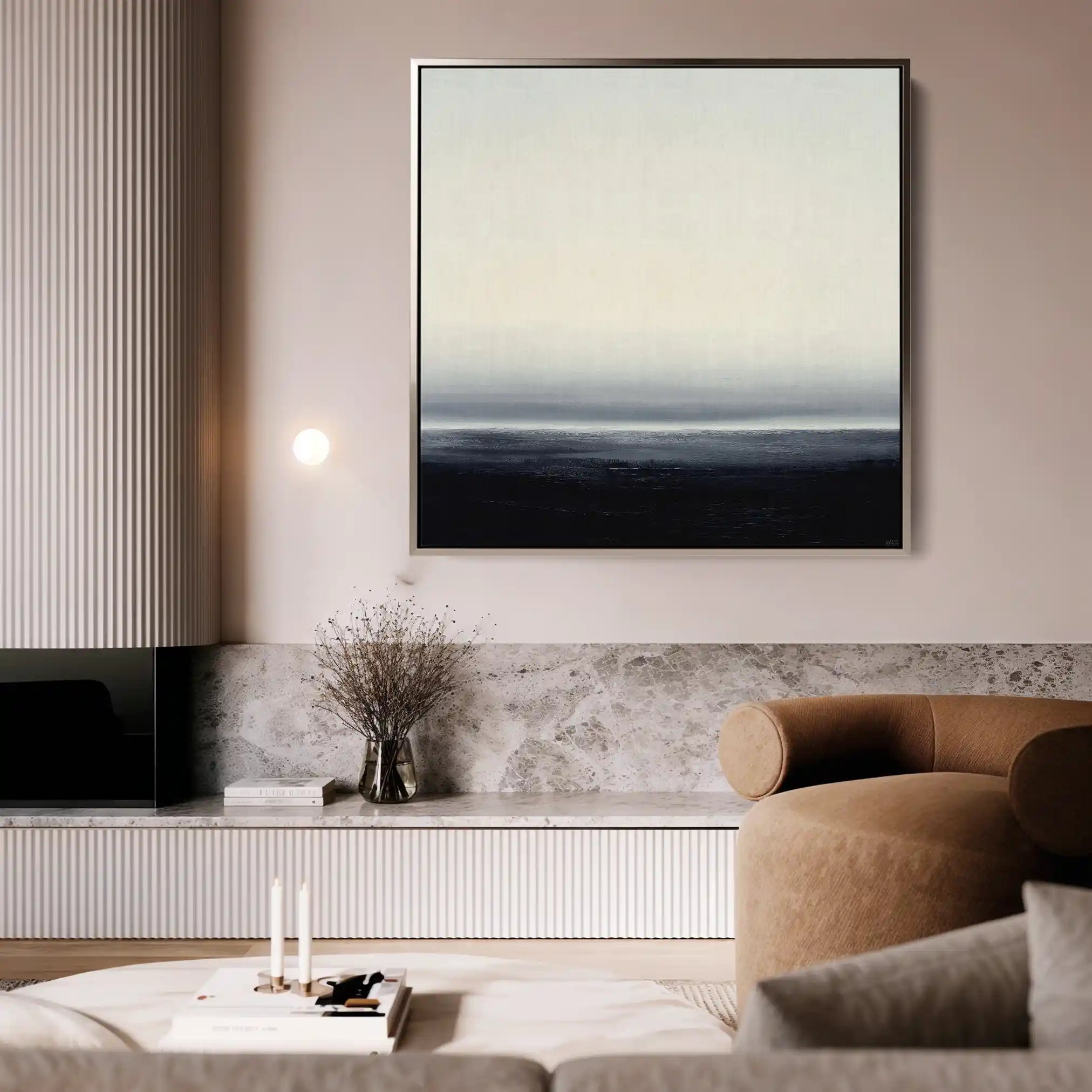 Abstract 1105 Canvas Art 60 x 60 cm / Stretched on hidden frame
