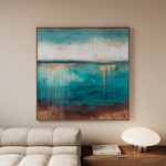 Abstract 1106 Canvas Art 60 x 60 cm / Stretched on hidden frame