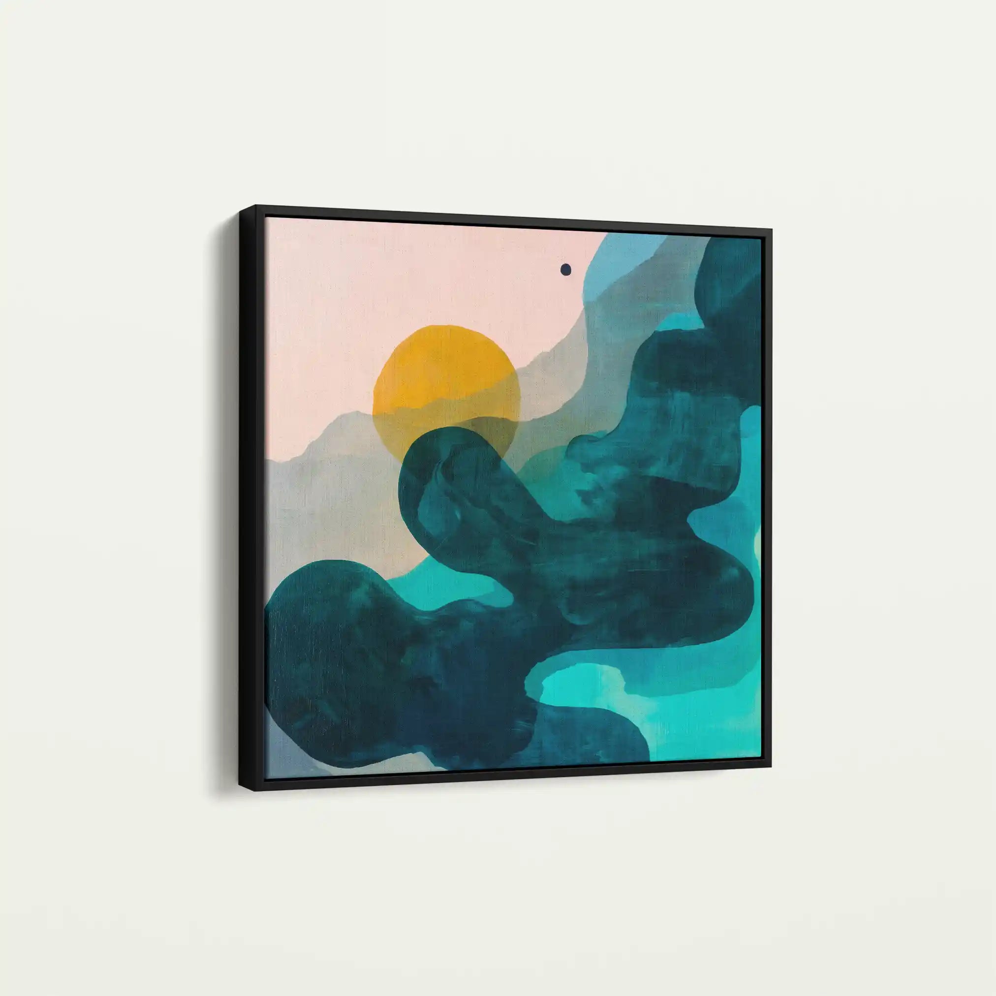 Abstract 1107 Canvas Art 60 x 60 cm / Stretched on hidden frame