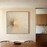 Abstract 1109 Canvas Art 60 x 60 cm / Stretched on hidden frame