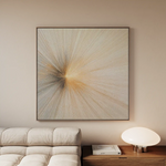 Abstract 1109 Canvas Art 60 x 60 cm / Stretched on hidden frame